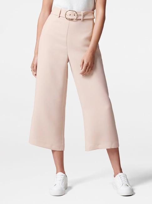 forever new blush high rise nadine culottes