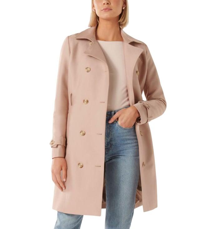 forever new blush rae regular fit coat