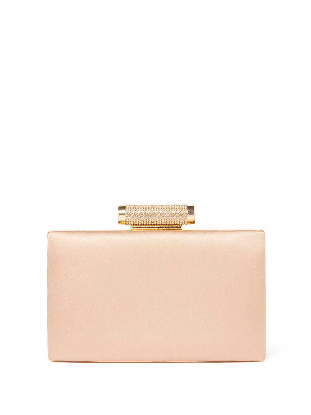 forever new box clutch with shoulder strap