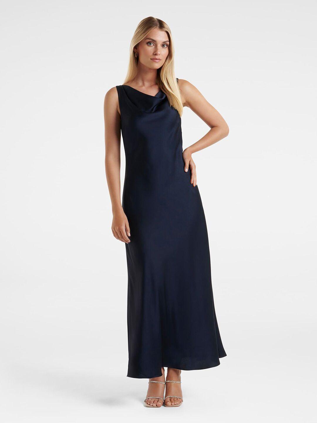 forever new cowl neck satin maxi dress