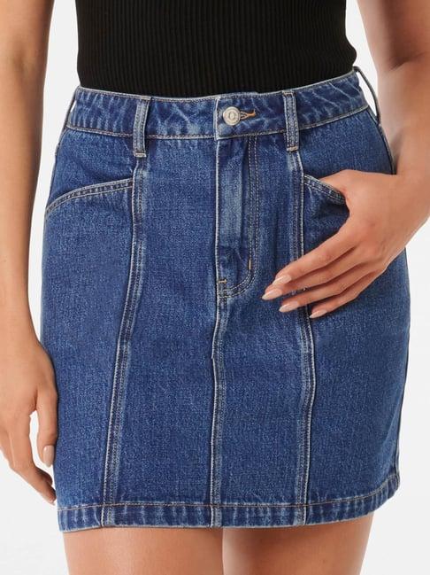 forever new kaylie denim mini skirt