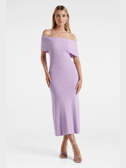 forever new lilac bodycon dress