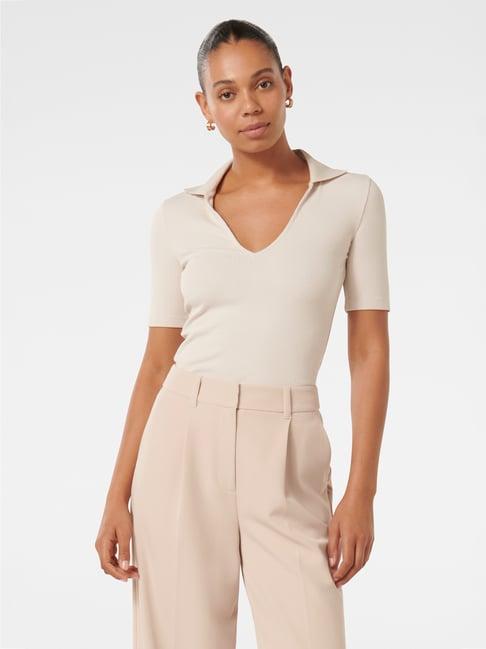 forever new pamela polo v-neck top