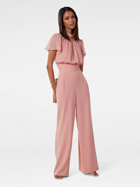 forever new pink jumpsuit