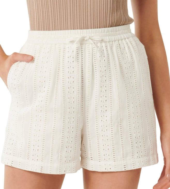 forever new porcelain tamara cut work regular fit shorts