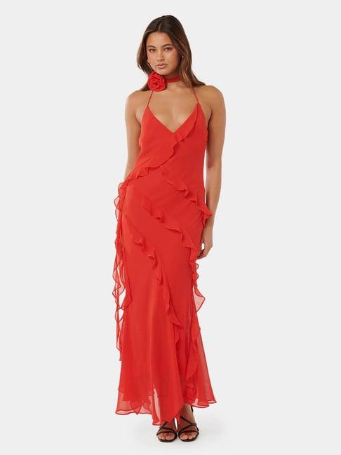 forever new red maxi dress