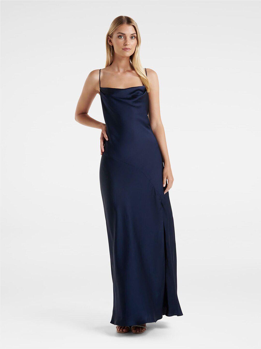 forever new shoulder straps sheath maxi dress