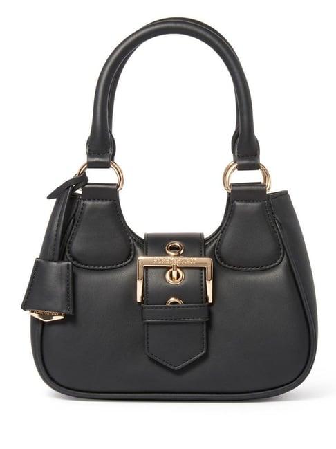 forever new signature alison black solid small handbag