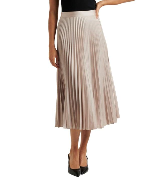 forever new silver cloud ester regular fit pleated skirts