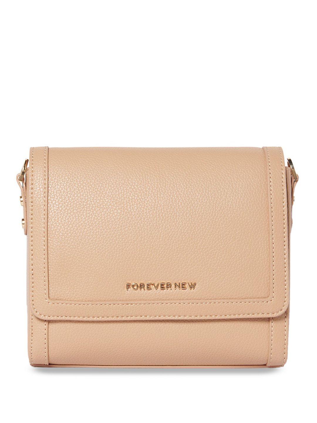 forever new structured textured sling bag