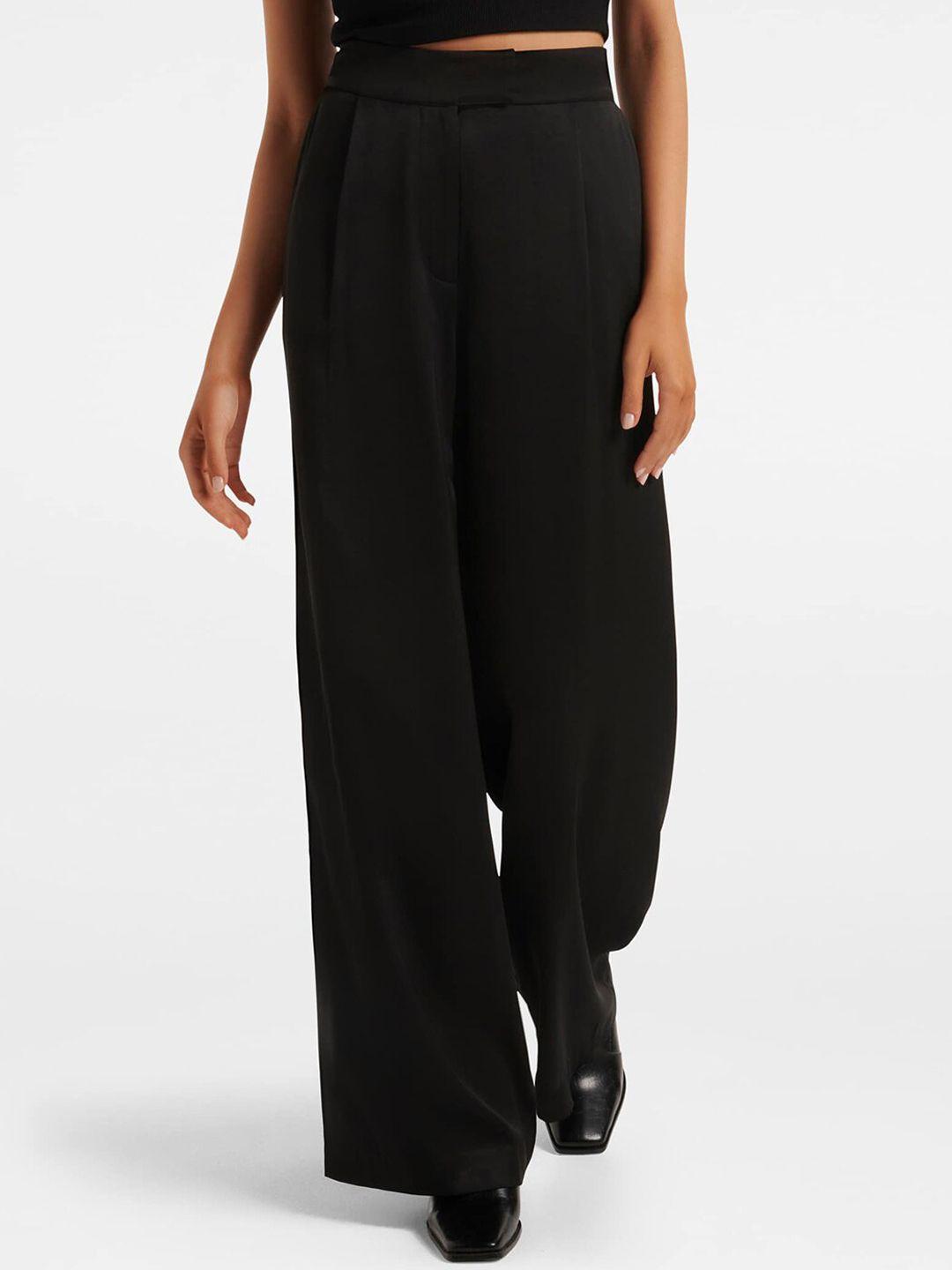 forever new women high-rise pleated trousers