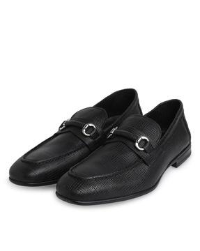formal shoes with slip-on styling