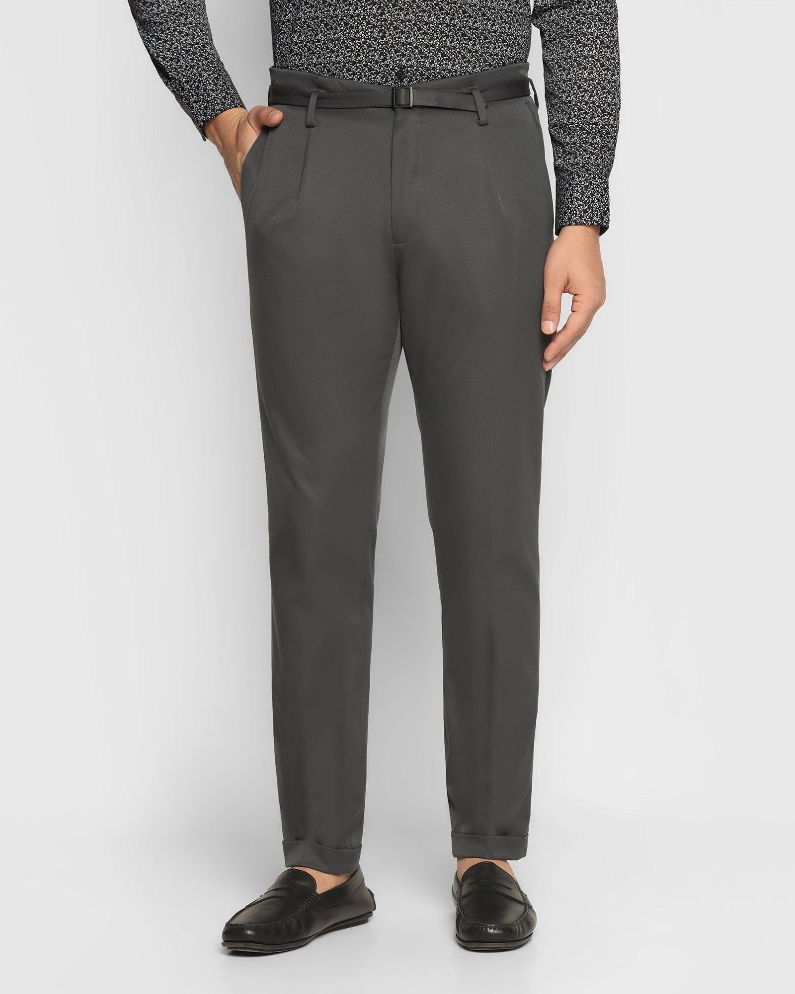 formal trousers in charcoal nxt fit (silas)