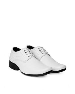 formal heeled derby shoes