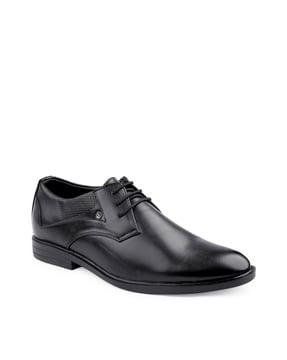 formal lace-up shoes with pu upper