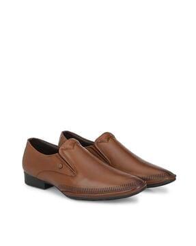 formal shoes with genuine leather upper