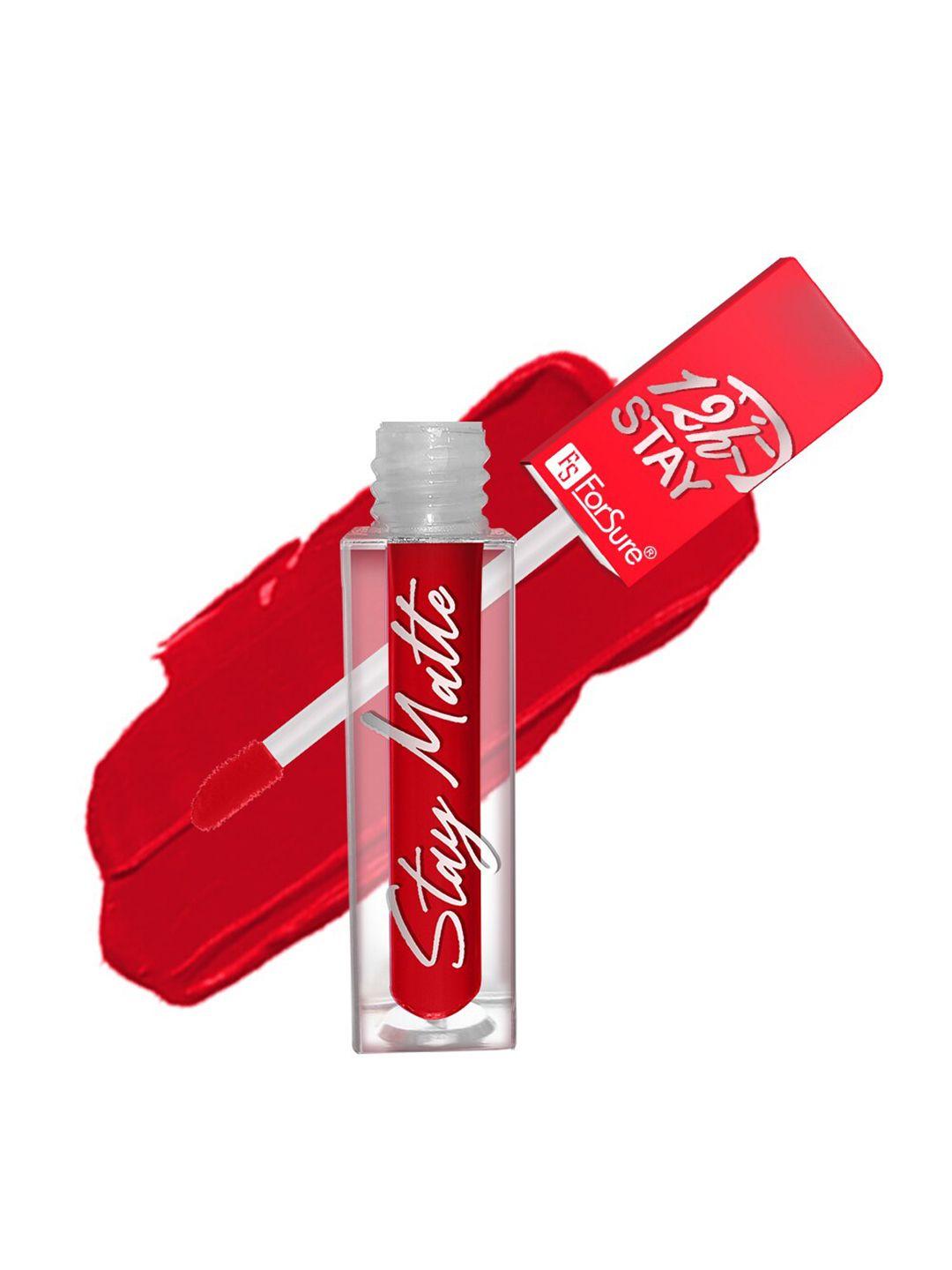 forsure  non transfer liquid matte mini lipstick-2.5ml peppy red