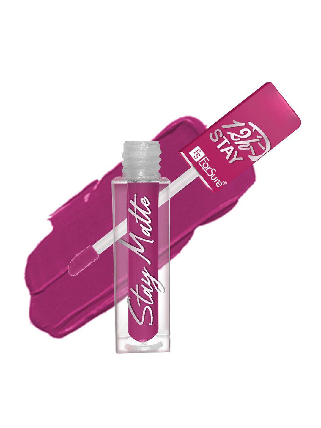 forsure non transfer liquid matte mini lipstick-2.5ml haute plum
