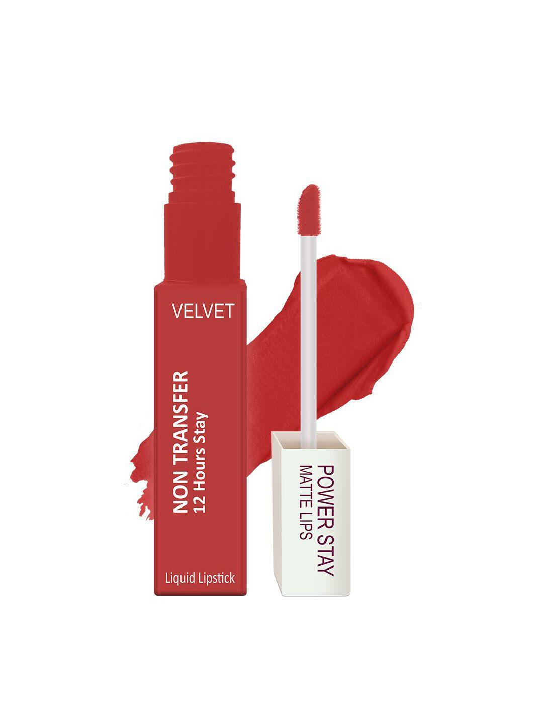 forsure red waterproof liquid matte lipstick - power stay