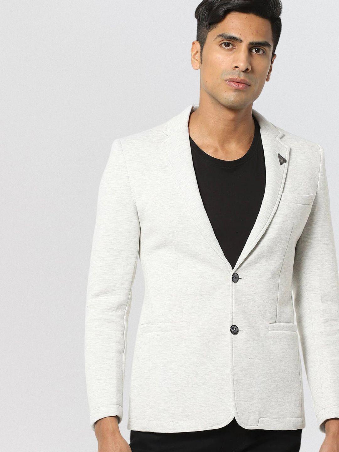 fort collins notched lapel single breasted blazer