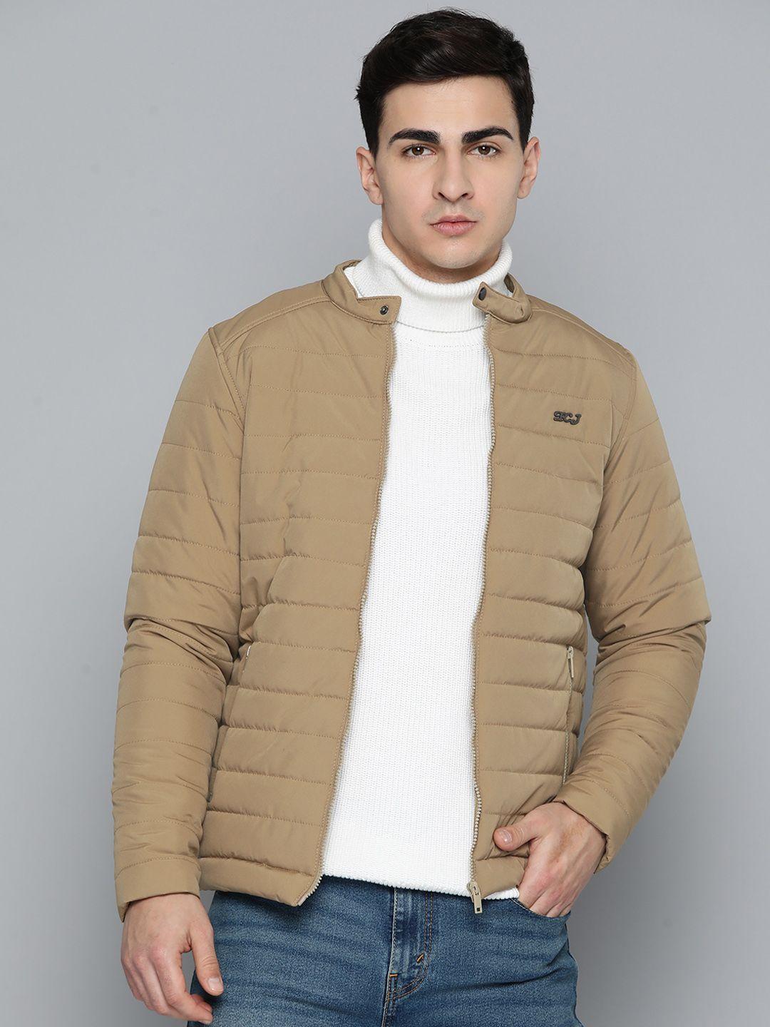 fort collins collarless regular fit padded jacket