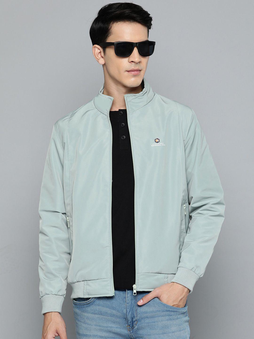 fort collins mock collar bomber jacket