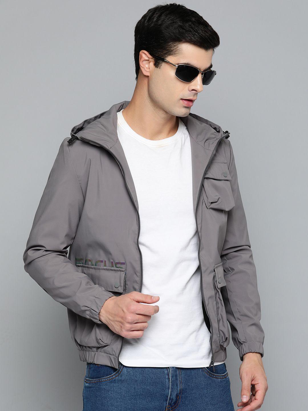 fort collins pocket detail hooded tailored jacket