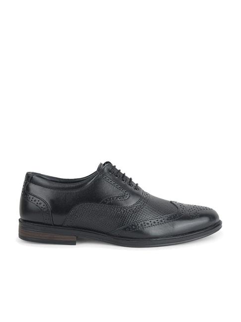 fortune by liberty men's hol-125e black brogue shoes