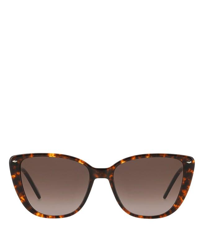 fossil 20320608654ha cat eye sunglasses for women