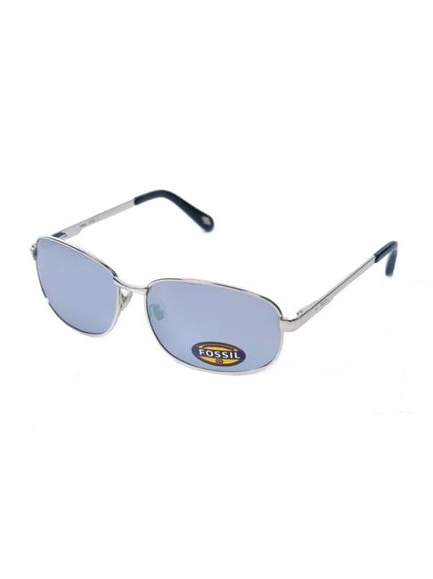 fossil blue aviator uv protection sunglasses for men