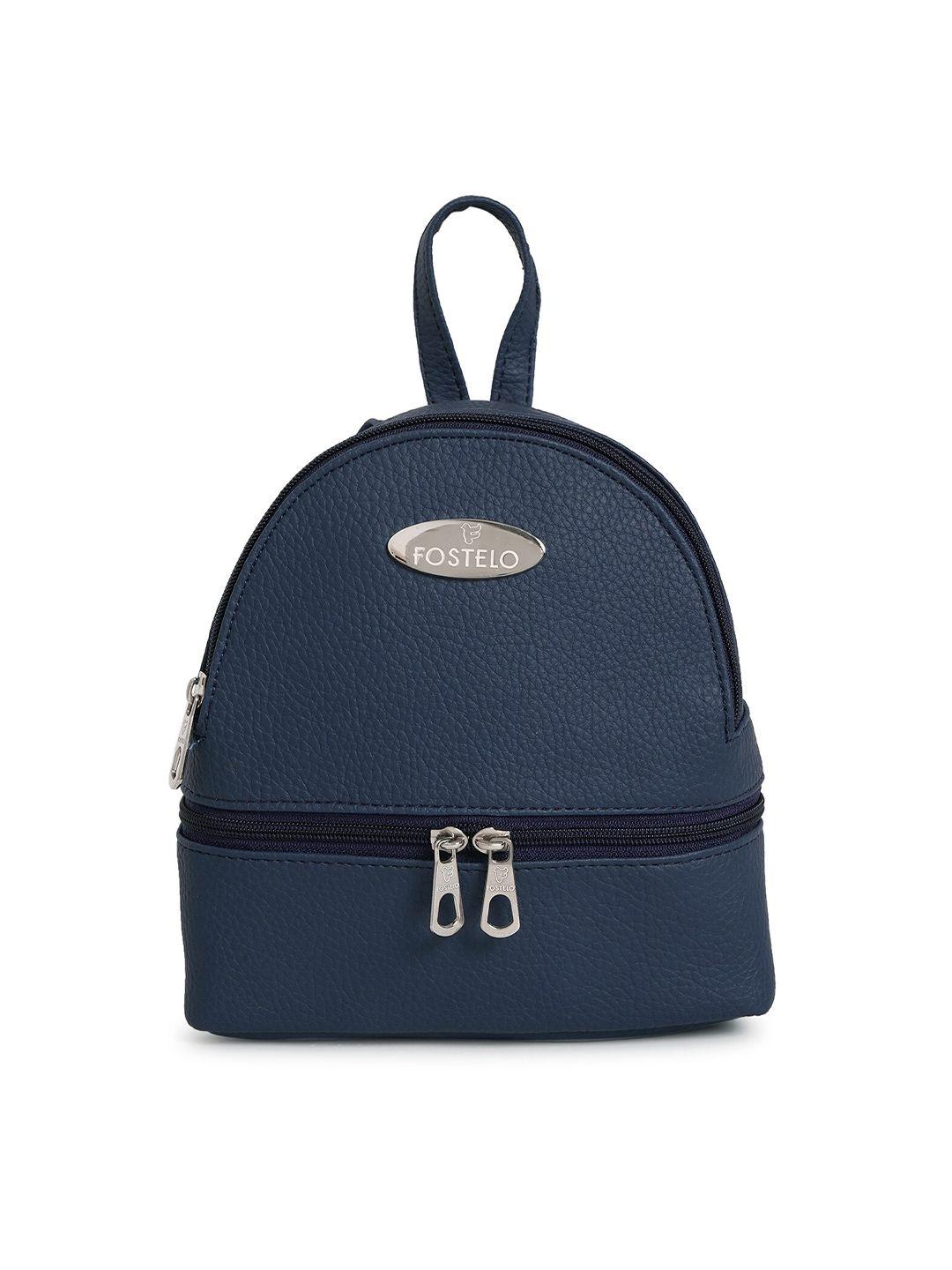 fostelo women blue solid backpack