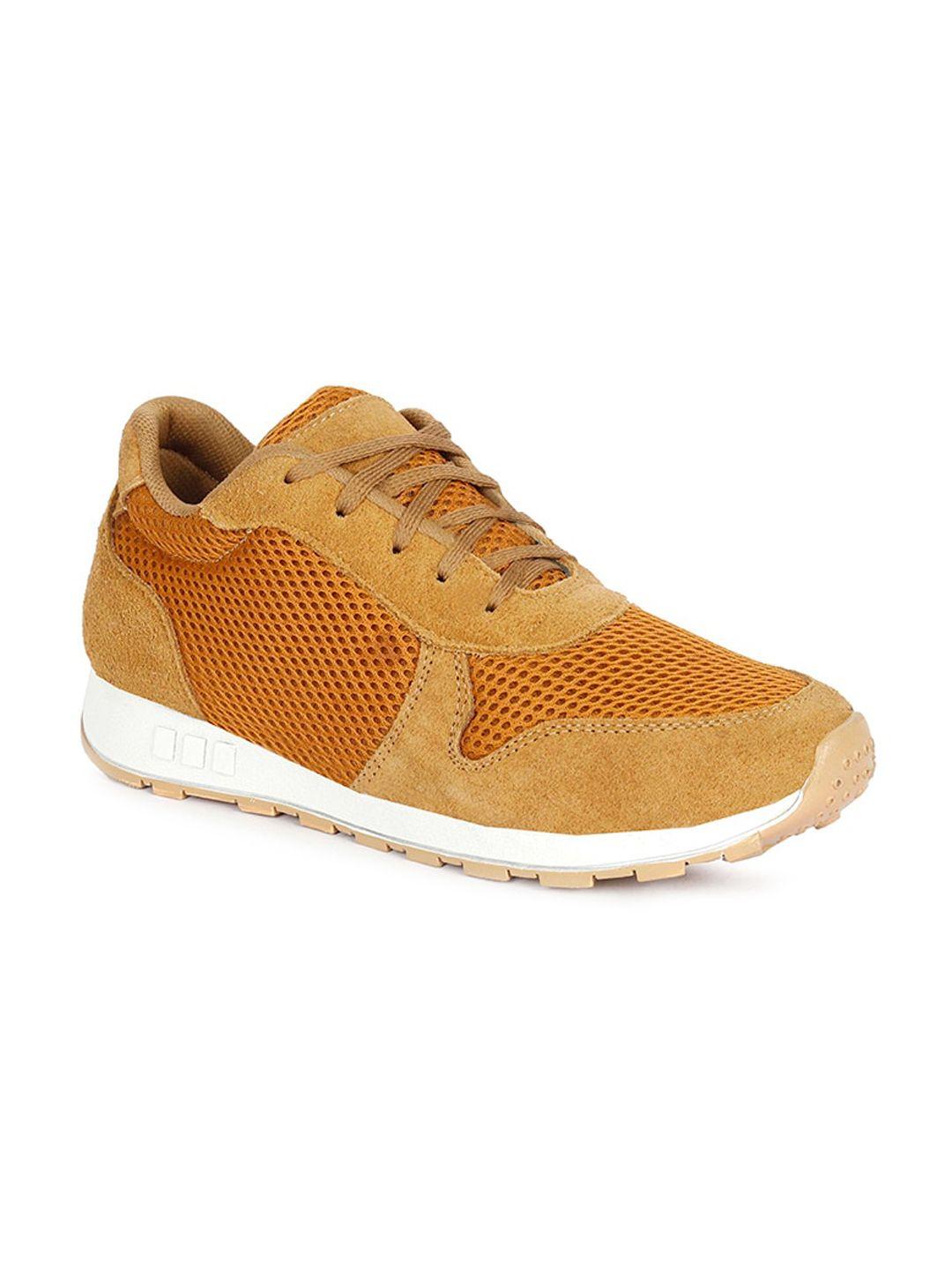 four star truck sales men mustard textured sneakers