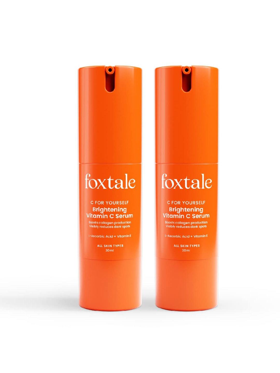 foxtale set of 2 c for yourself vitamin c face serum - 30 ml each