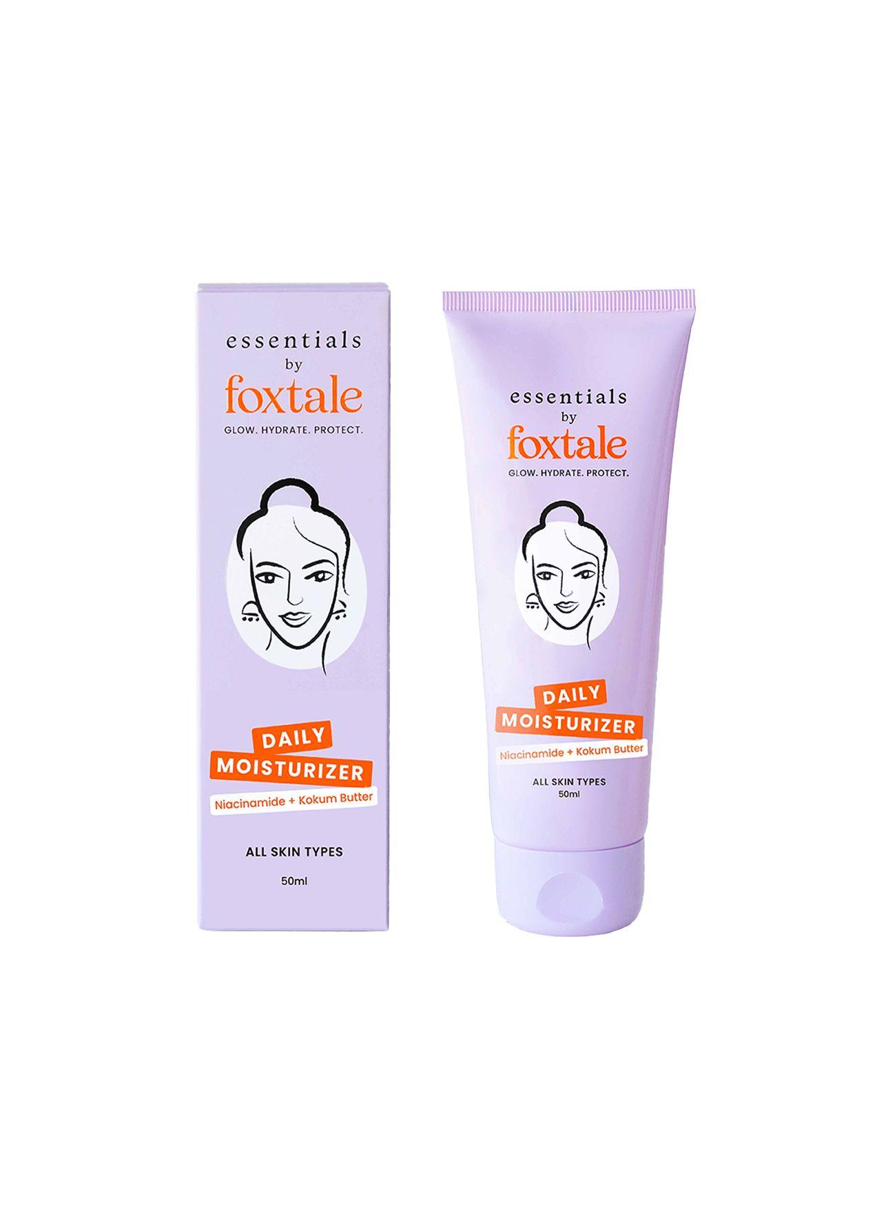 foxtale daily glowing face moisturiser - 50ml