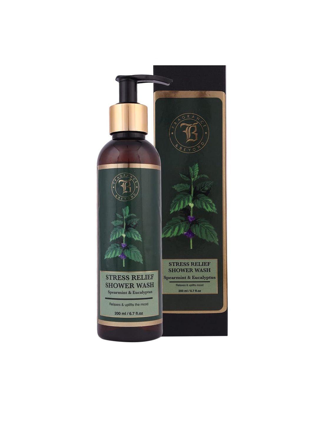 fragrance & beyond aromatherapy spearmint & eucalyptus shower wash