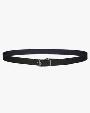 frame style logo buckle belt