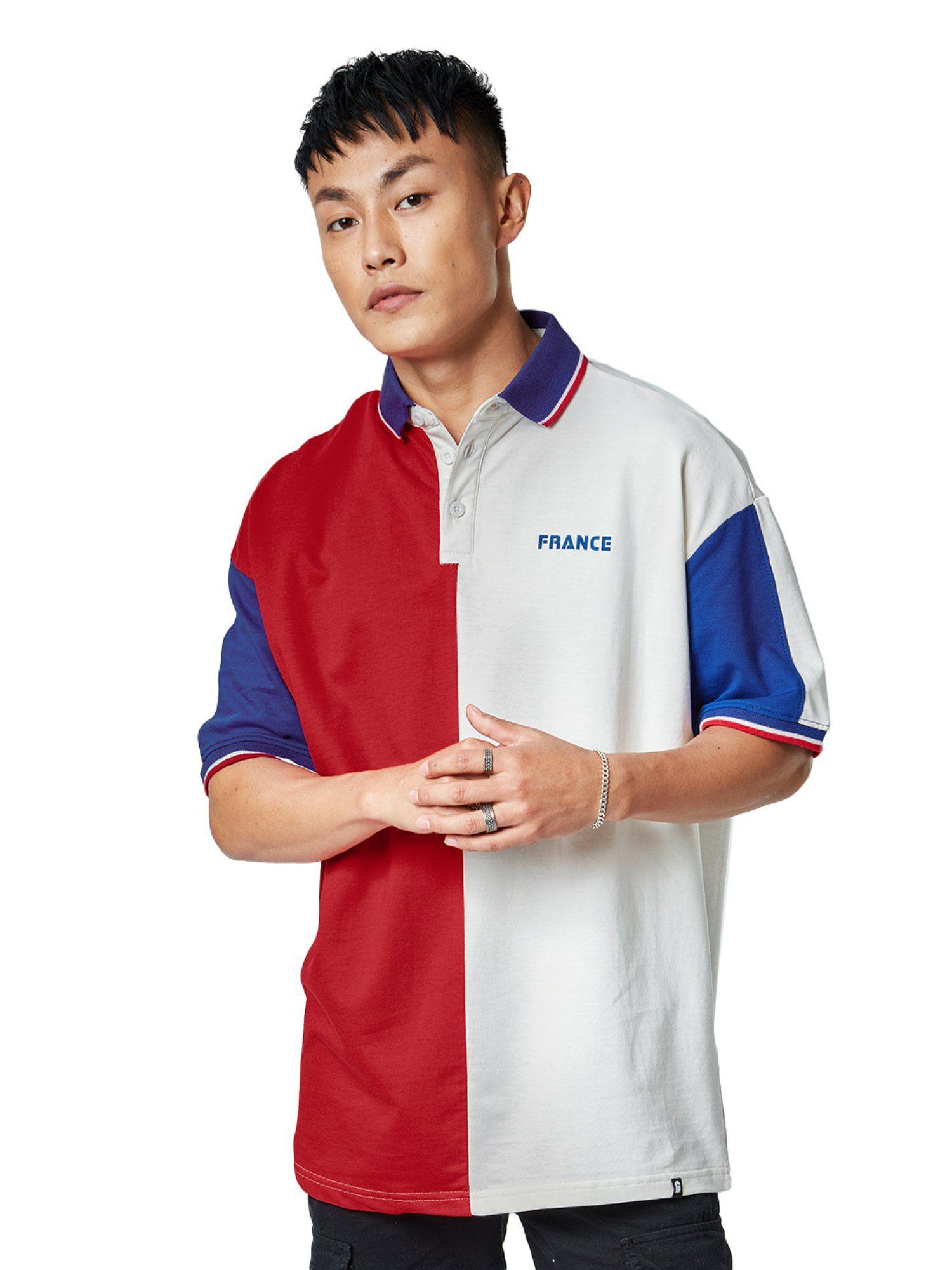 france 2022 cotton oversized polo t-shirts
