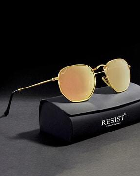 francisgldpink uv-protected square sunglasses