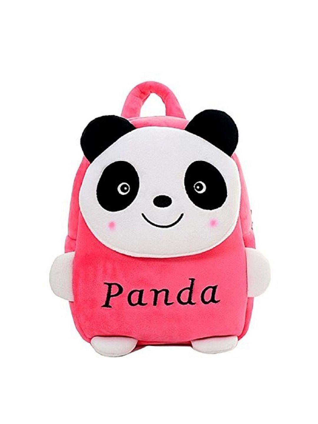 frantic unisex kids pink & white graphic backpack
