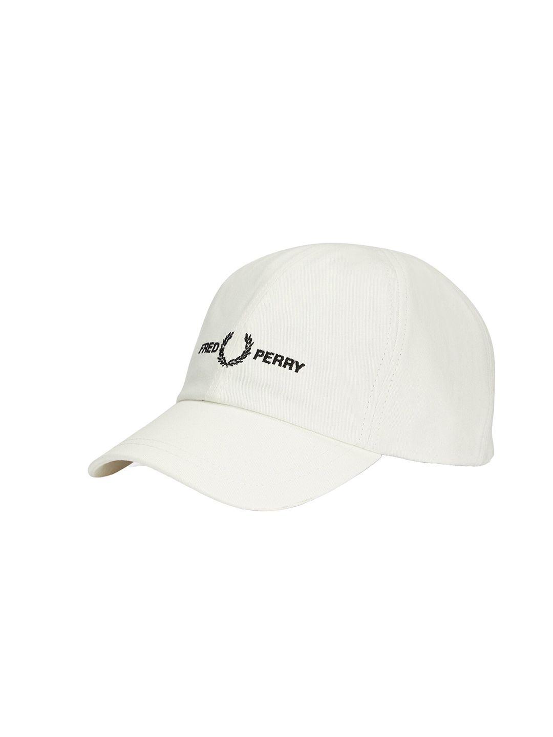 fred perry men embroidered cotton baseball cap