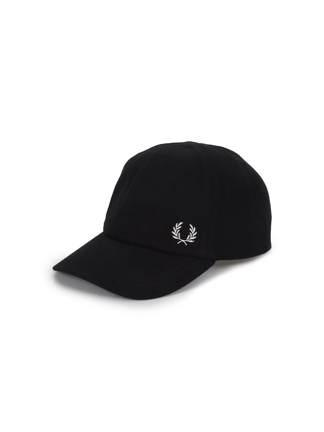 fred perry men embroidered cotton baseball cap