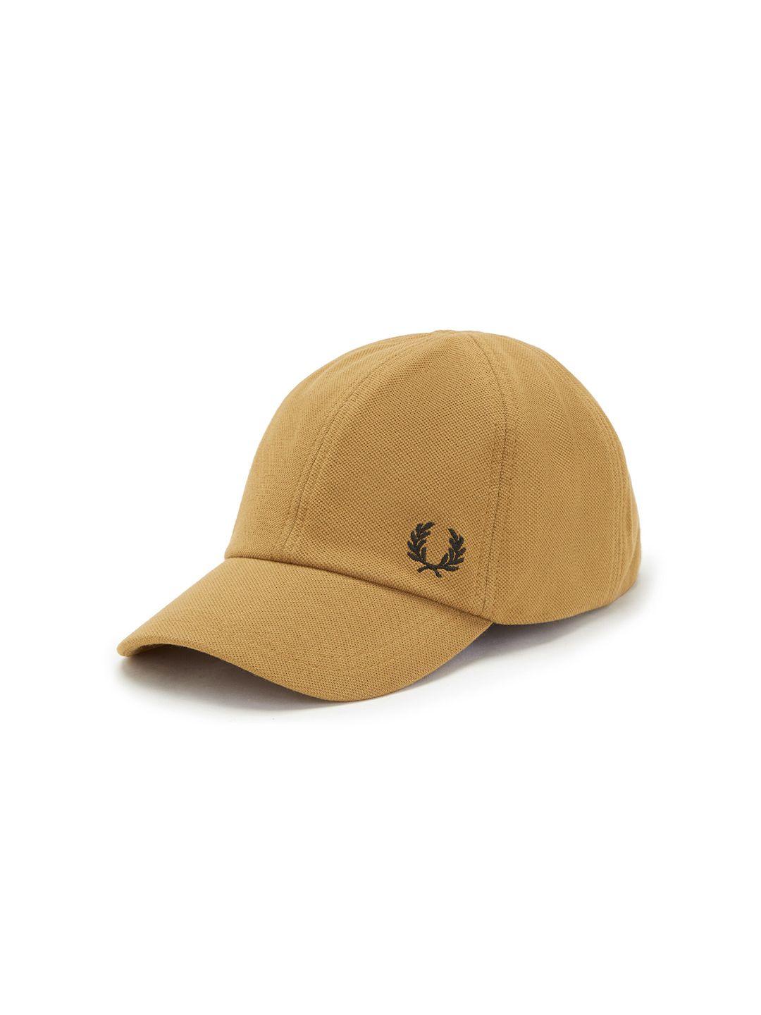 fred perry men embroidered cotton baseball cap