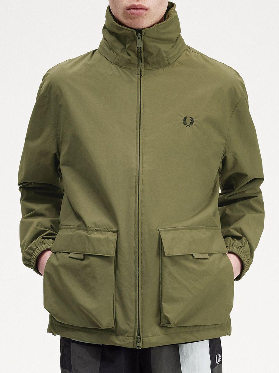 fred perry mock collar bomber jacket