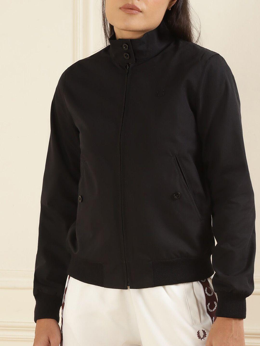 fred perry stand collar bomber jacket