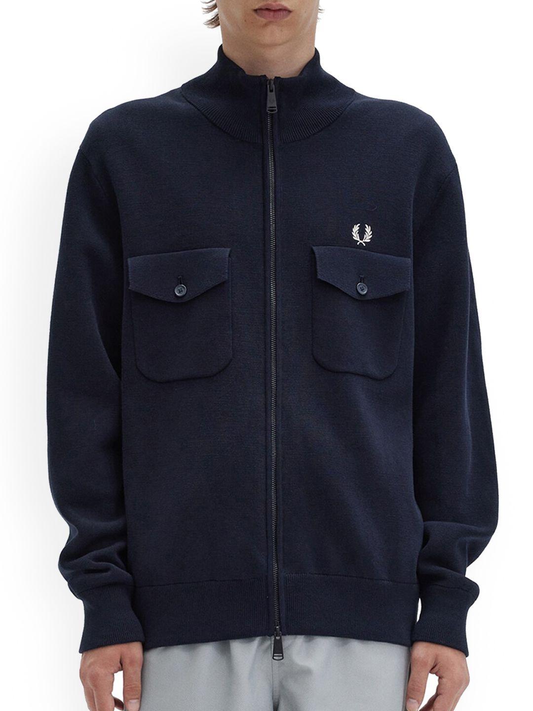 fred perry stand collar cotton bomber jacket