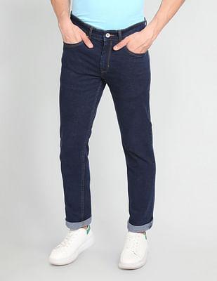 freddie slim straight fit rinsed jeans