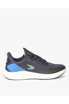 freden synthetic lace up mens sport shoes - blue