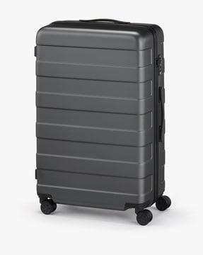 free adjustable handle hard carry-on suitcase 75l