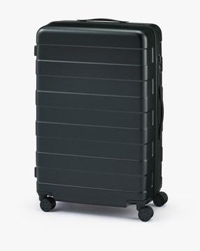 free adjustable handle hard carry-on suitcase 75l