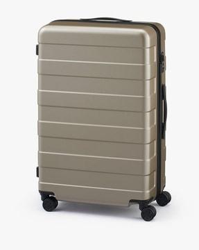 free adjustable handle hard carry-on suitcase 75l